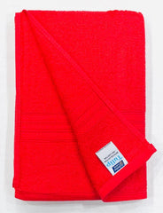Bombay Dyeing Tulip Small Size Bath Towel 500 Gsm (Red)