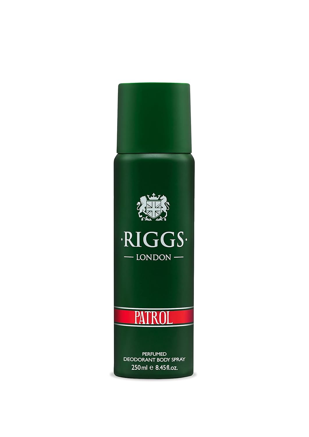 Riggs London Patrol Perfumed Deodorant Body Spray 250ml 8.4 Fl.oz. Unisex Fragrance