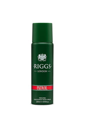 Riggs London Patrol Perfumed Deodorant Body Spray 250ml 8.4 Fl.oz. Unisex Fragrance