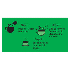 TE-A-ME Spearmint Tea - Pack Of 3 X 40gm, 1.4 Ounce Each | Spearmint Leaves Tea For PCOS, PCOD & Facial Hair Management - Caffeine Free, Biodegradable