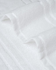Meraro Cotton Bath Towel 500 Gsm | Large Size Towel For Home Salon, Spa, Gym Beach- Soft & Absorbent Towel (White)