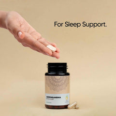 Maigreens Ashwagandha Capsules Better Sleep, General Wellness Capsules, Stress Relief, Rejuvenates Mind & Body | 60 Tablets 100gm 0.2lbs