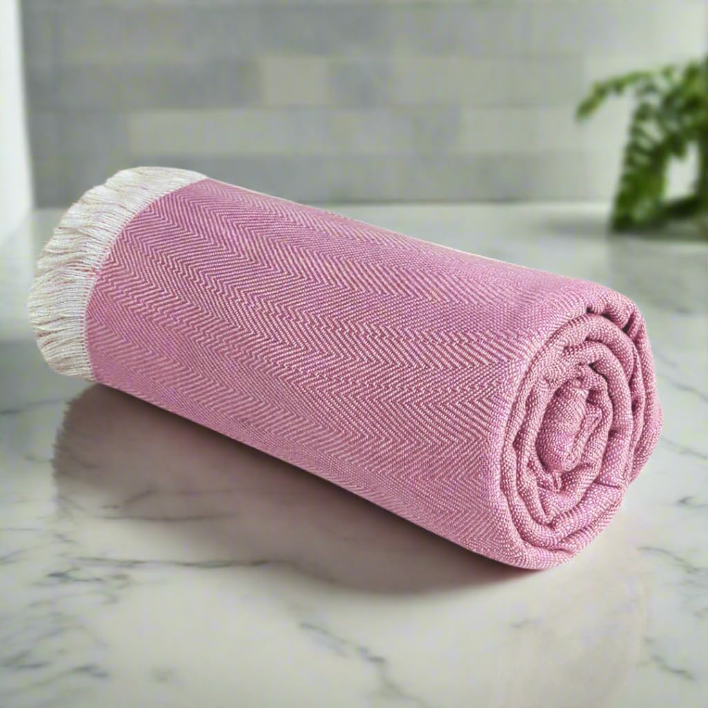 Heelium Bamboo Bath Towel 600 Gsm | Ultra Absorbent 3x Softer Than Cotton Towels | Pack Of 2 - White