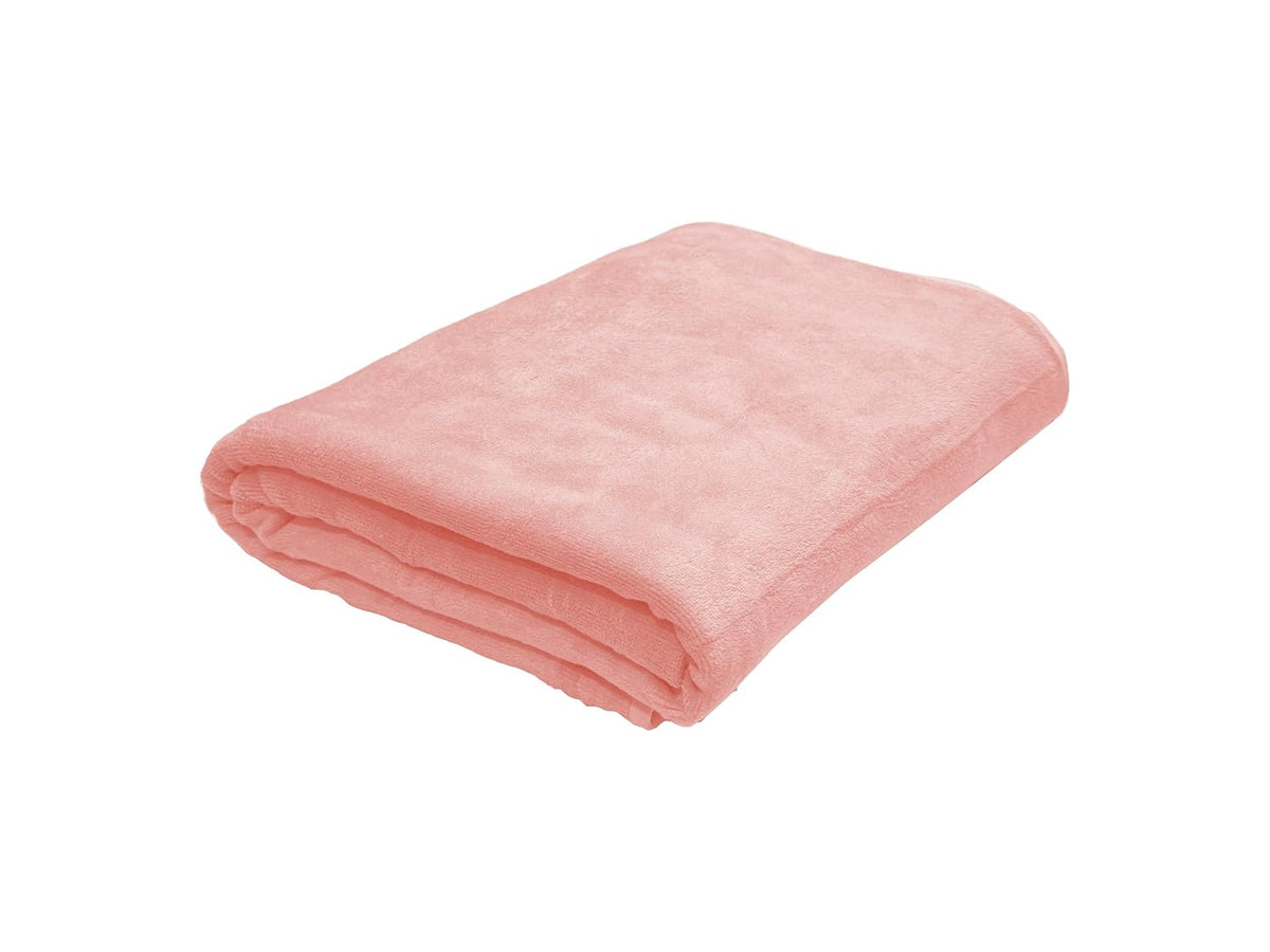 Black Gold Ultra Soft Bath Towel 500 Gsm | Premium Microfiber, Quick Dry, Highly Absorbent, Oversized Bath Towel Pool, Spa, Travel & Hotel Use (Pink)