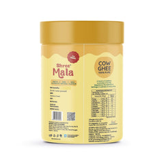 Pure Cow Ghee By Shreemala | Rich In Vitamins A, D, E & K Healthy Desi Ghee Good For Supports Overall Health | 400ml (100ml * 4) 13.5 Ounce | Jar Pack