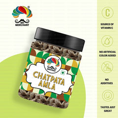 Mr. Merchant Chatpata Amla Candy 300gm, (Salted & Spicy Indian Gooseberry)