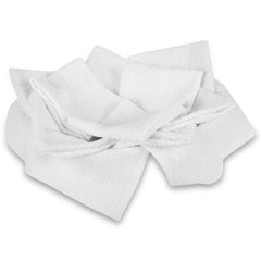 Divine Overseas Cotton Terry Face Towels 1600 Gsm | Soft & High Absorbent (White) - Pack Of 12