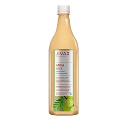 Jiva Amla Juice 100% Pure & Natural Helpful In Digestion, Enhance Skin, Hair & Eye | 1 Litre 2.2lbs Each Pack Of 2