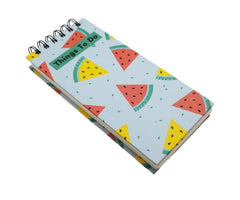 To Do List Notepad, Daily Planner Diary, Pages 129, Birthday Return Gift (Watermelon)