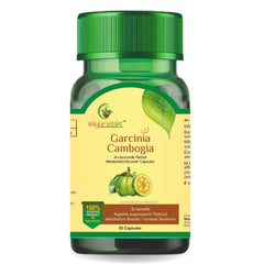 Sayurvedic Garcinia Cambogia Metabolism Booster, For Weight Loss, Improves Digestion, Maintaining Energy Levels & Overall Well - Being. For Men & Women | 60 Capsules 100gm 0.2lbs