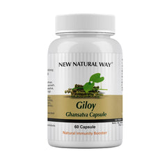 New Natural Way Giloy Ghansatva 1000mg Ayurvedic Supplement For Immunity & Energy Booster, Rich In Antioxidants | 60 Capsules 100gm 0.2lbs