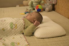 Memory Foam Baby Pillow, For Neck & Back Support, White - 20.5 X 11.5 X 2.5 Inches | Soft, Comfortable Sleeping Pillow For Newborns, Toddlers, Boys & Girls | Head Shaping, Baby Pillows