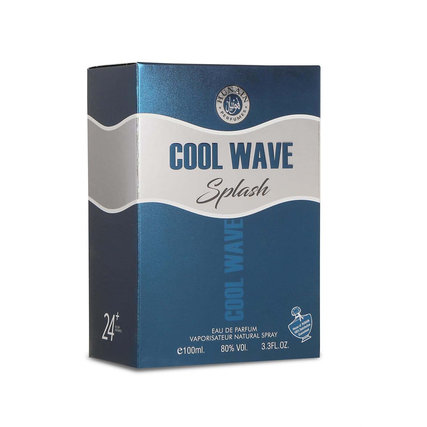 Arras Presents Cool Wave Eau De Parfum For Mens | Feel Aquatic & Oceanic 100ml 3.3 Fl.oz.