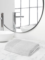 Himeya 100% Cotton Large Size Bath Towel 600 Gsm | Bath Towel For Men & Women (Bright White)