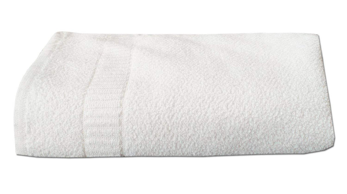 N G Products 100% Cotton Bath & Swim Towel 1600 Gsm | Super Absorbent & Soft Antibacteria Towel Set (White) - Pack Of 4