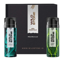 Wild Stone Edge & Forest Spice Body Spray Deodorant 300ml 10.1 Fl.oz. Pack Of 2 | Long Lasting Fragrance