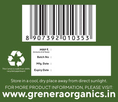 Grenera Organic Moringa Green Tea - 25 Tea Bags | Made With Moringa & Green Tea Leaf - Caffeine Free, Non-GMO, Gluten Free