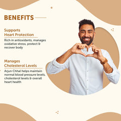 Neuherbs Arjun Chaal Powder 100% Natural & Pure Herbal Powder For Men & Women, To Support Heart Health & Promote Good Cholesterol, Rich In Antioxidant | 200gm 0.4lbs