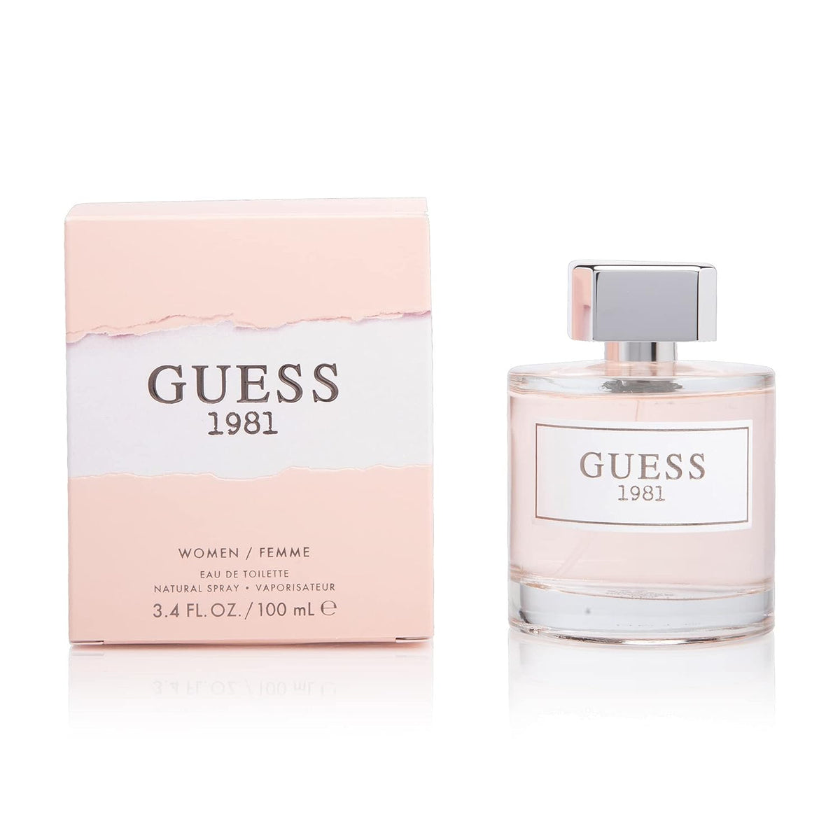 Guess 1981 W Eau De Toilette Liquid 100ml 3.4 Fl.oz. For Women