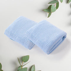 The Better Home Microfiber Bath Towel 900 Gsm | Soft, Lightweight, Absorbent & Quick Drying Bath Towel For Men & Women (Blue) - 2 Pcs