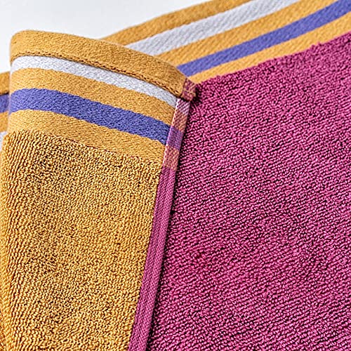Ddecor Cotton Hand Towel 400gsm (Pink)- Pack Of 2