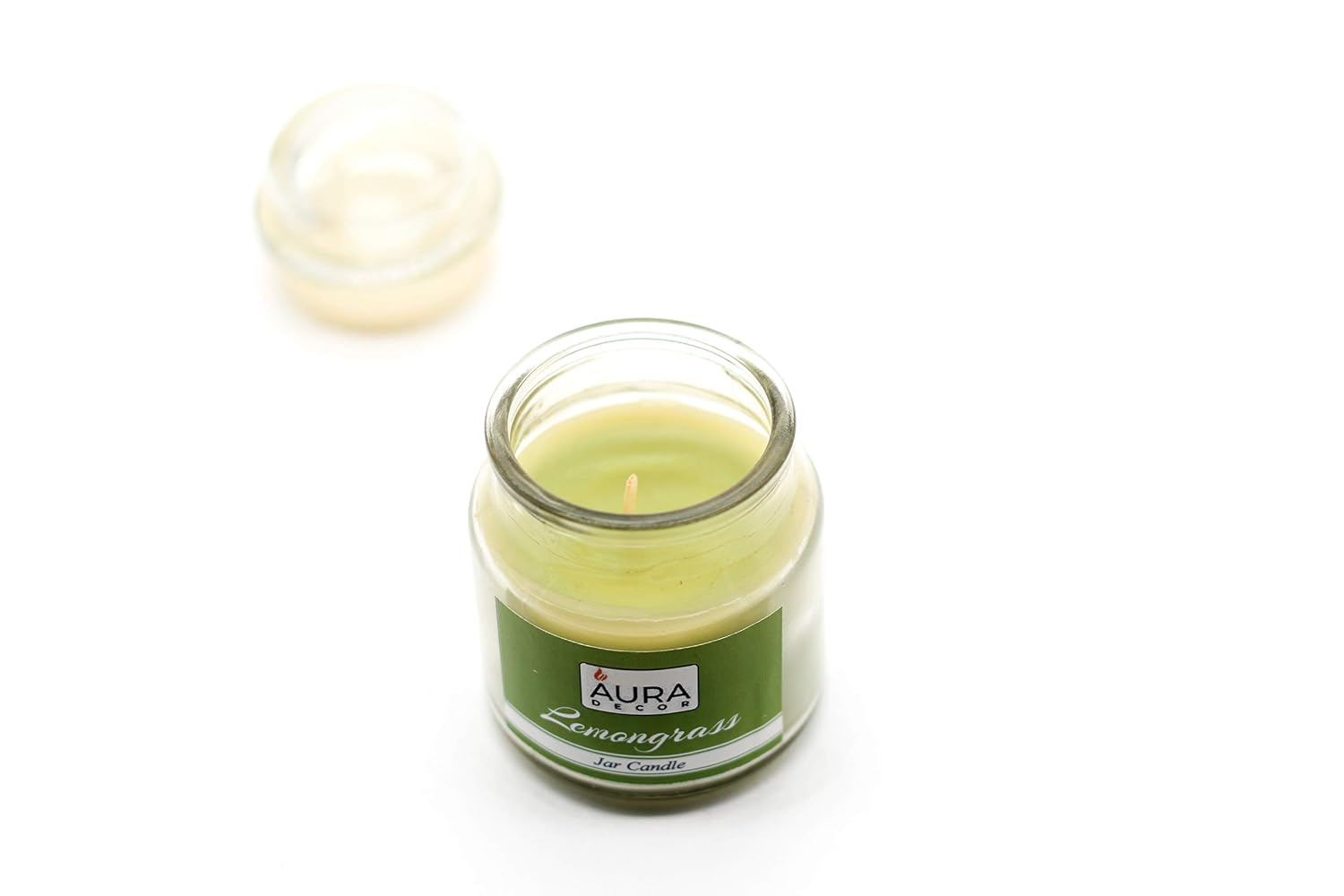 LEMON GRASS FRAGRANCE JAR CANDLE | PERFECT FOR COUPLES DATE CANDLES LIGHT