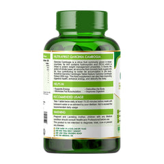 Nutrafirst Garcinia Cambogia Tablets 800mg With 70% Hca & Green Tea Extract, For Weight Management, Improves Digestion For Men & Women | 60 Tablets 100gm 0.2lbs