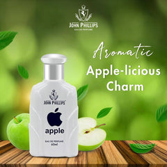 John Phillips Apple 60ml 2 Fl.oz. & Black 50ml 1.6 Fl.oz. Eau De Parfum Long Lasting Unisex Fragrance | Combo Of 2