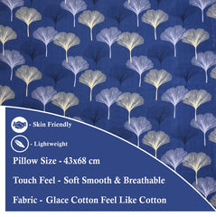 Single Bedsheet With 1 Matching Pillow Covers - 58 X 88 Inches, Light Grey & White | Traditional Printed Bedsheet-Super Soft, Lightweight, Wrinkle Free, Long Lasting