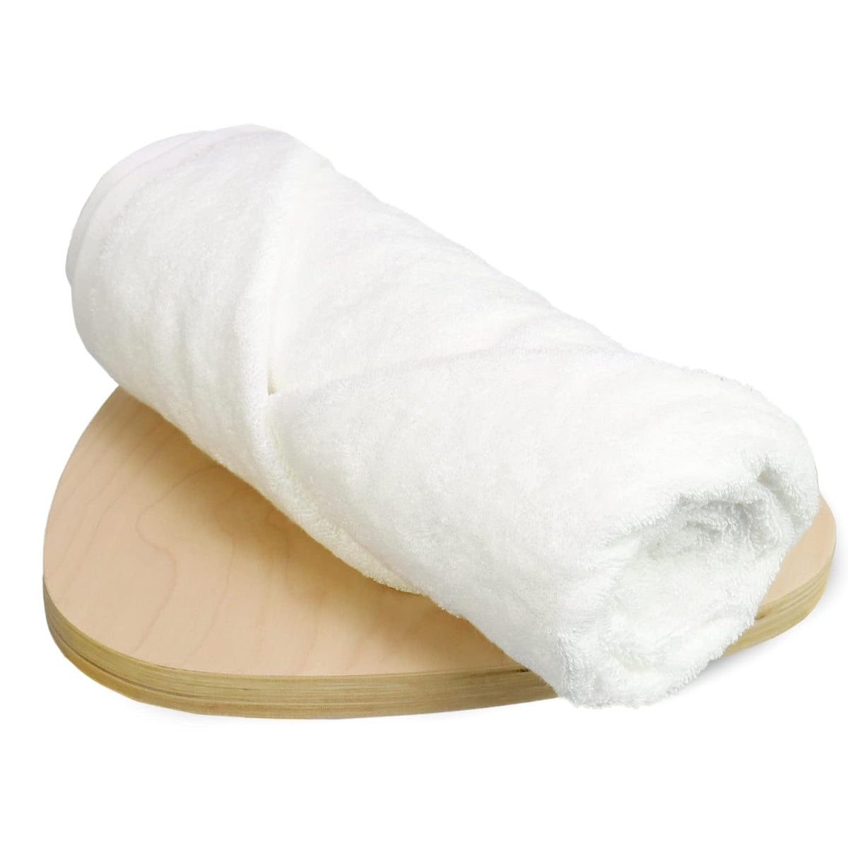 Heelium Bamboo Bath Towel 600 Gsm | Ultra Absorbent 3x Softer Than Cotton Towels - White