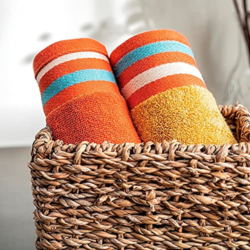 Ddecor Cotton Hand Towel 400gsm (Gold)- Pack Of 2