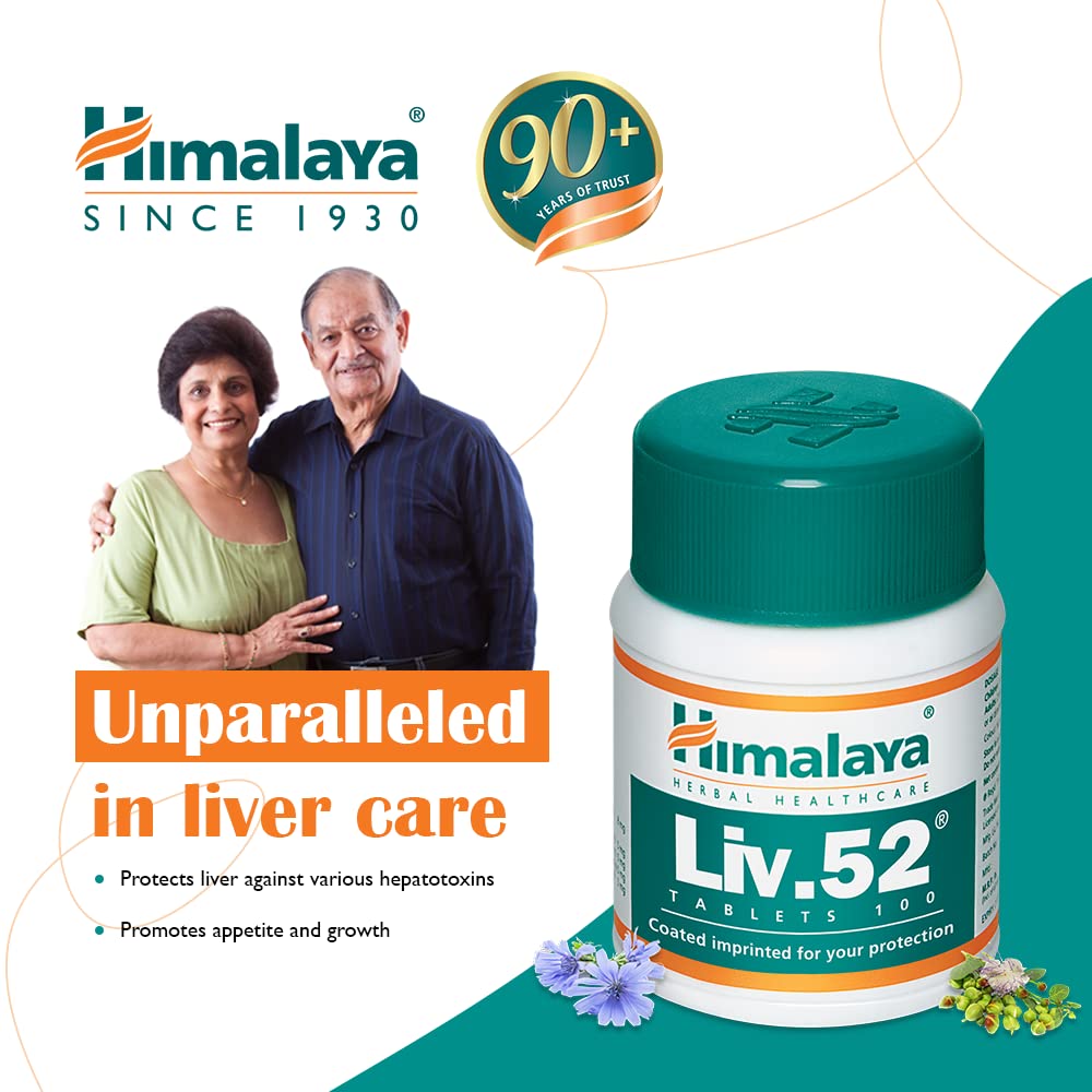 Himalaya Liv.52, Promotes Appetite & Growth | 100 Tablets