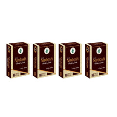 Herbal Cigarette Rolled In 100% Organic Natural Paper & Made With Herbal Ingredients - Pack Of 4X 20 Cigarettes | Clove Mint Flavored Tobacco Free & Nicotine Free Herbal Smoke