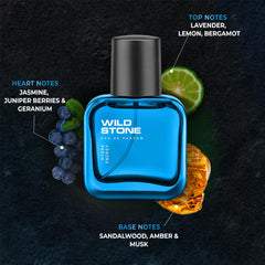 Wild Stone Hydra Energy Eau De Parfum 30ml 1.0 Fl.oz. | Perfect Gift For Special One | Long Lasting