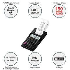Casio Printing Calculator With Reprint Feature & Casio Printing Calculator With Reprint Feature | 3 Years Warranty