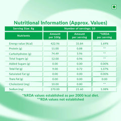 Wagh Bakri Instant Elaichi Tea Premix Powder - 80gm, 2.8 Ounce, 10 Single Serve Sachets | Milk Solids + Tea, Just Add Hot Water - Tastes Like Homemade Tea | Caffeine Free, No Added Sugar