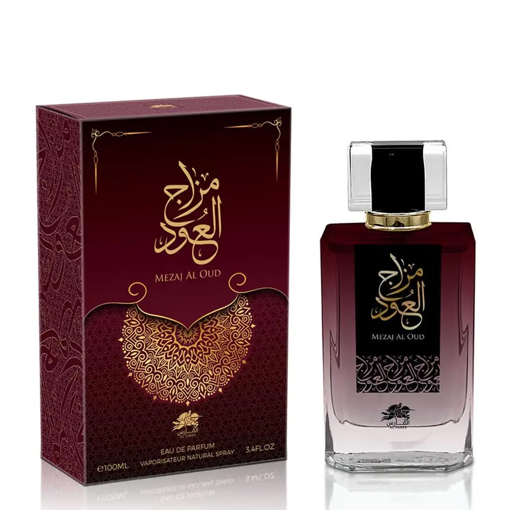 Emper Mezaj Al Oud By Al Fares Eau De Parfum 100ml 3.4 Fl.oz. | Long Lasting Perfume For Men & Women