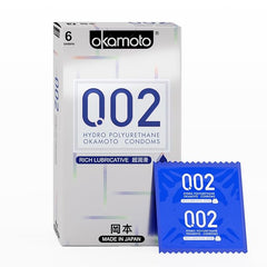 Okamoto 0.02 - Japan's Best | Thinnest Condom In India | Non Latex Pu Condom | Super Thin