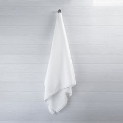 Spread Spain 100% Cotton Bath Towels 500 Gsm | Resort Bath Towel, Super Absorbent & Soft Bath Towel Large Size For Men & Women (White)