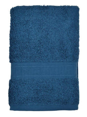 Bombay Dyeing Plain Santino 500 Gsm Cotton Hand Towel Set - Dark Blue (2 Piece)