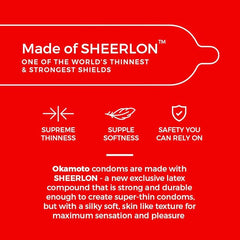 Okamoto Skinless Skin - Ultra Thin Condoms
