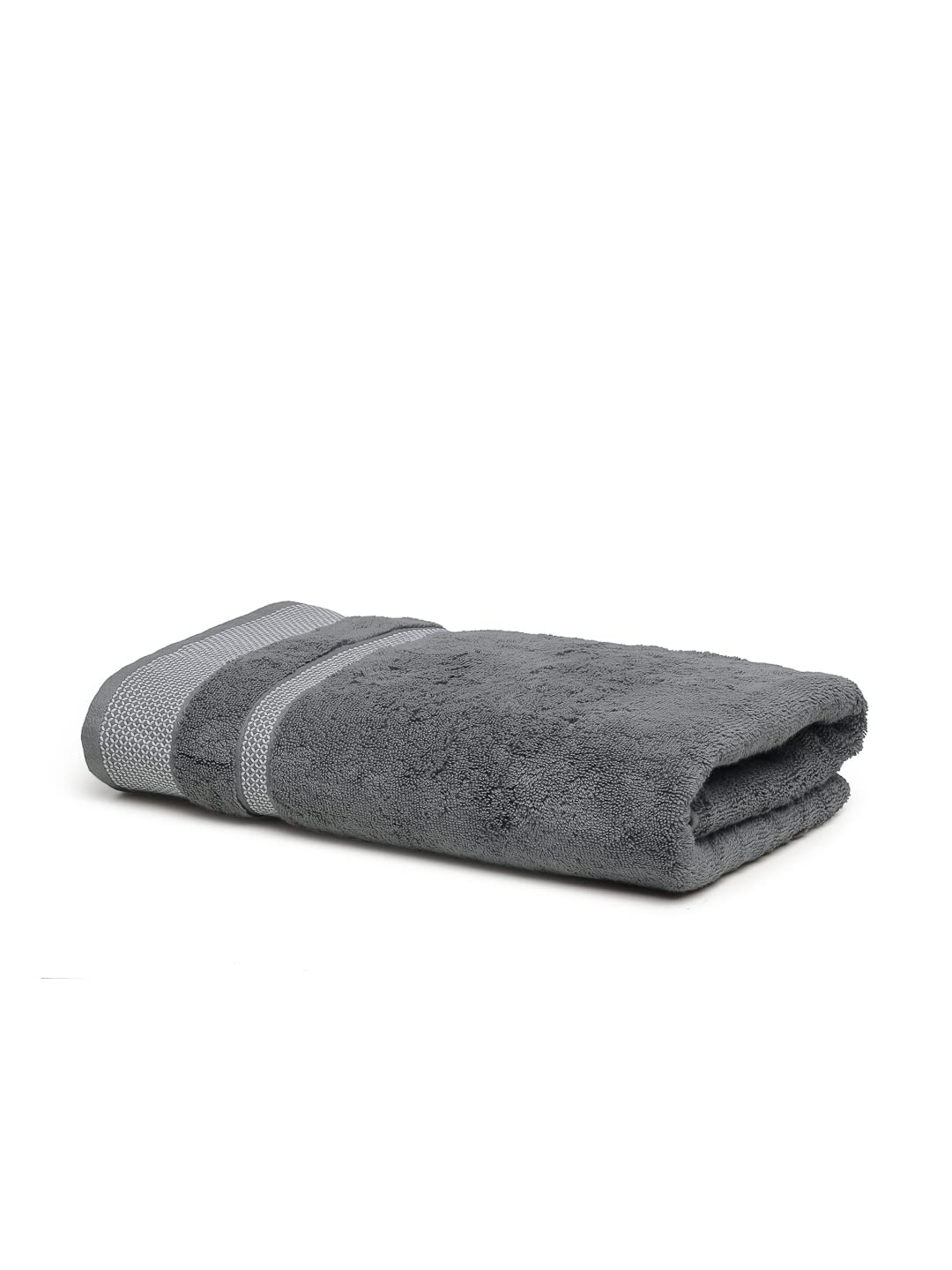 Spaces Hygro Cotton Bath Towel 600 Gsm | Blooms Softer When Washed Ultra Absorbency Dries You Quicker (Grey)