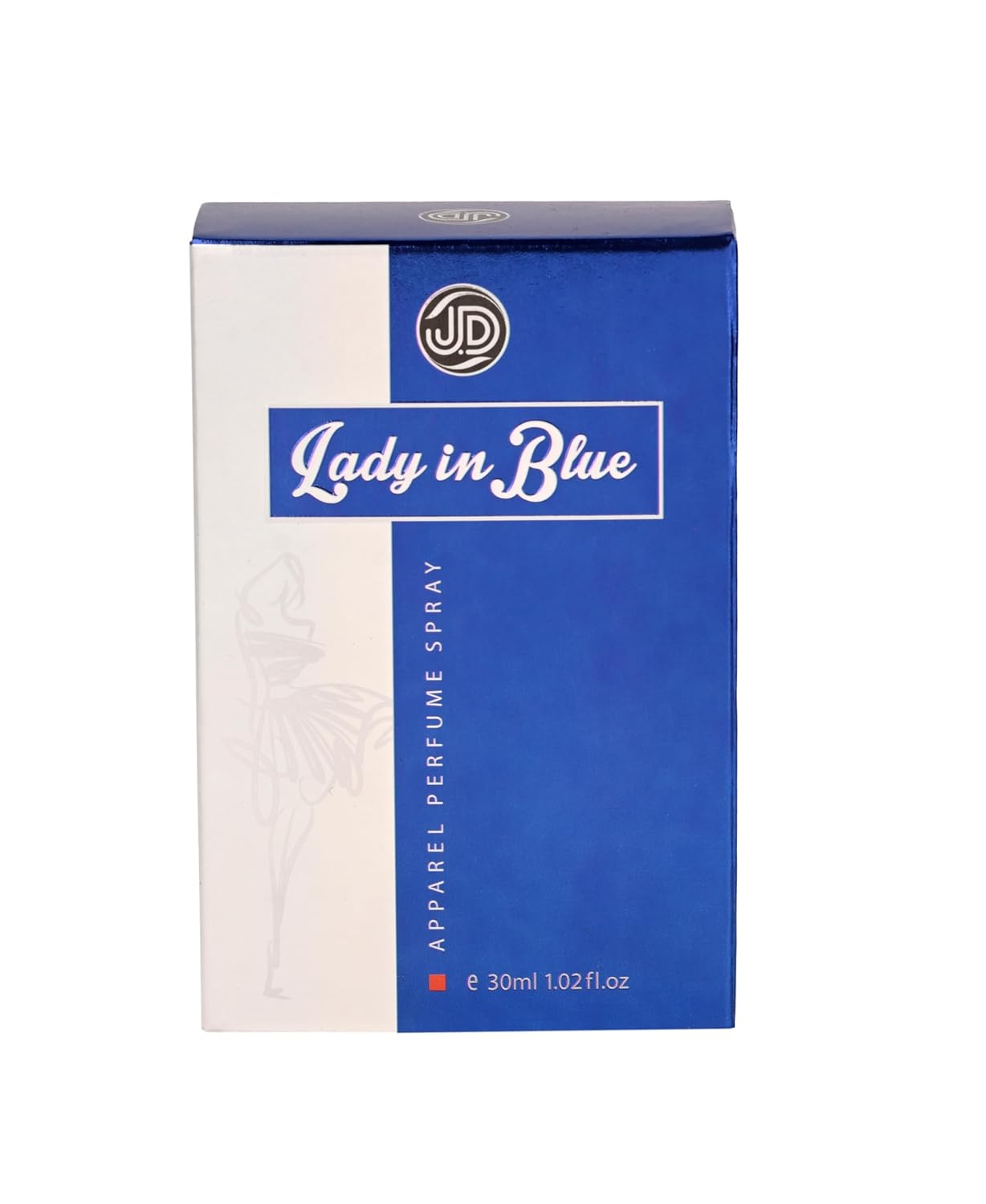 JD International Lady In Blue Apparel Perfume For Women With Long Lasting Fragrance - 30ml, 1.02 Fl.oz. | Perfume For Women
