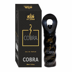 St. john Cobra Eau De Perfume For Men 90ml 3.0 Fl.oz. Pack Of 3 | Perfect Aniverssary Gift Set For Husband