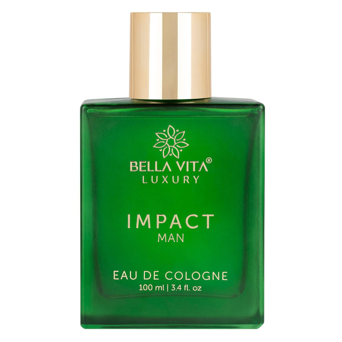 Bella Vita Luxury Impact Man Eau De Cologne 100ml 3.4 Fl.oz. Perfect Gift For Boyfriend | Long Lasting