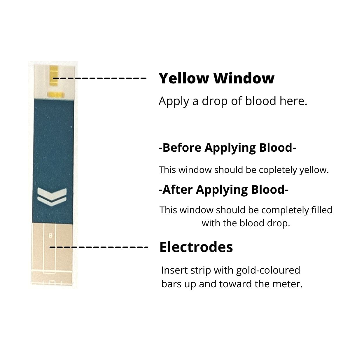 SD Codefree Blood Glucose Test Strips (Pack of 100) - Glucometer Strips