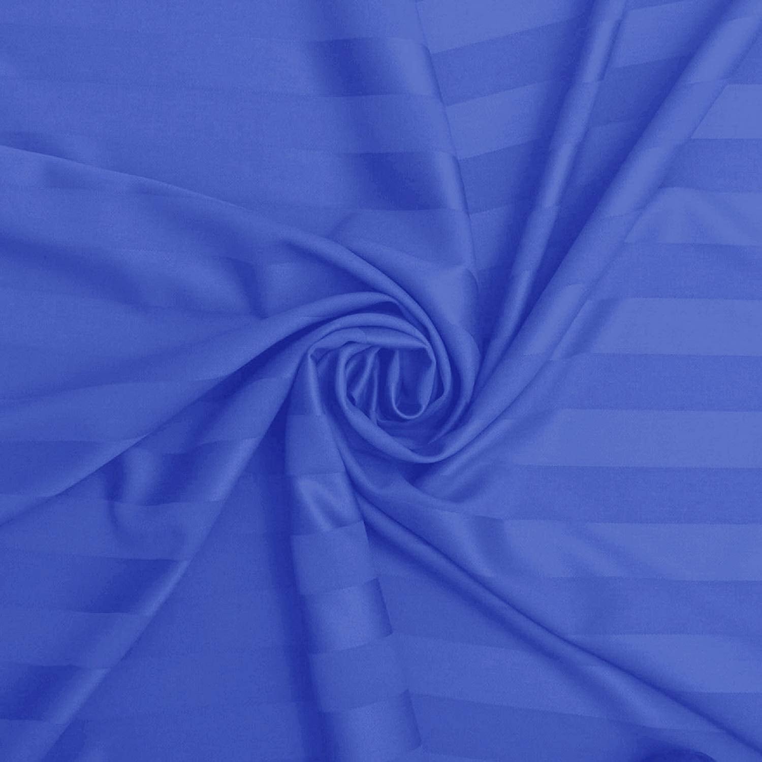 Cotton Bedsheet For Double Bed Queen Size - 90 X 100 Inches, Blue With 2 Pillow Covers | 350 Thread Count | Premium Comfort Bedsheets For Home, Hotels & Guest House