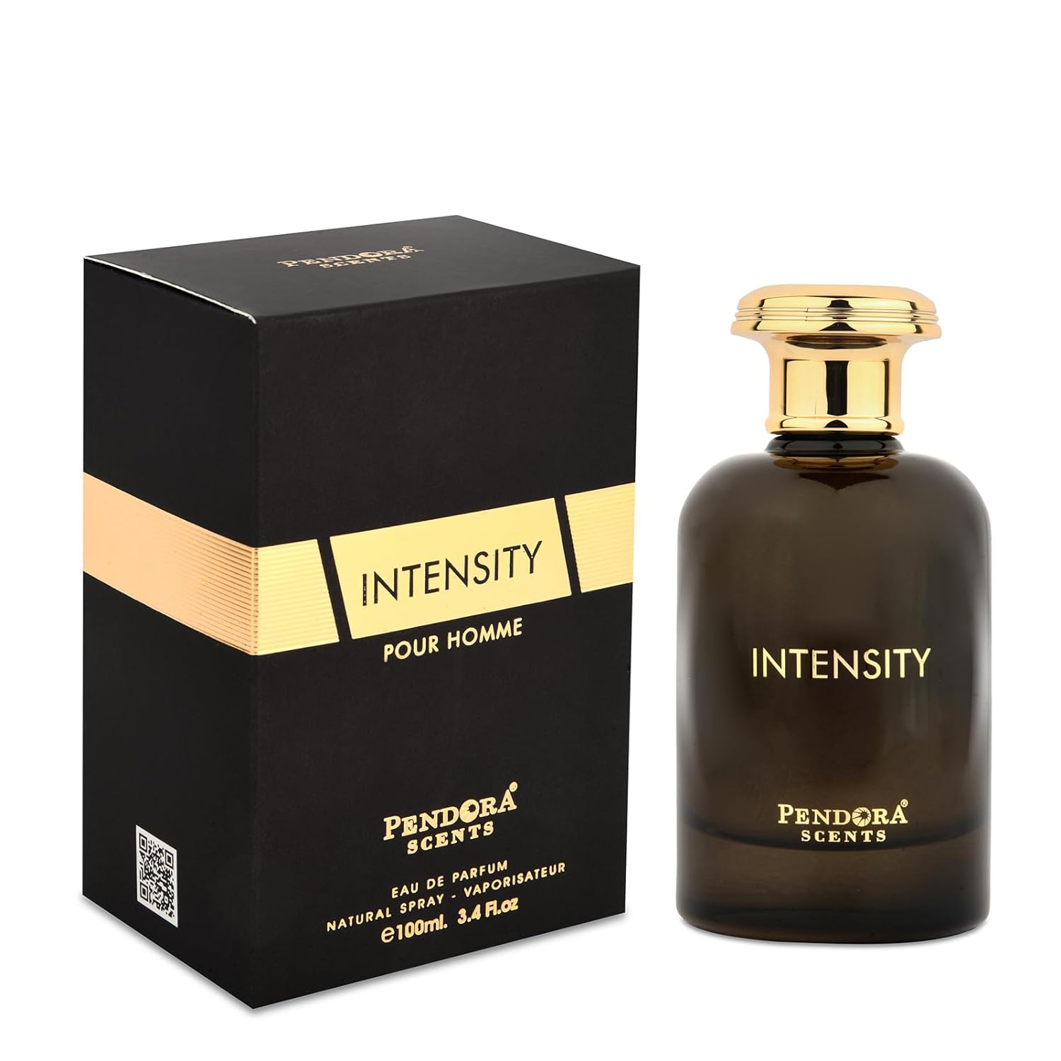 Pendora Scents Intensity Pour Homme Eau De Parfum 100ml 3.4 Fl.oz. Masculine Fragrance | Luxury Fragrance