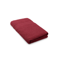 Sassoon Anatolia 100% Cotton XL Bath Towel 500 Gsm | Extra Soft, Quick Drying & Super Absorbent Bath Towel For Men & Women (Crimson)