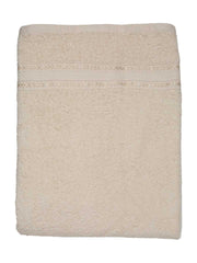 Ramraj Cotton Soft & Absorbent Terry Bath Towel 450 Gsm (Ivory)